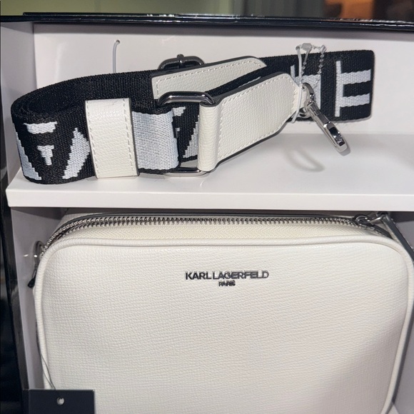 Karl Lagerfeld White Belt Bag - Picture 4 of 6